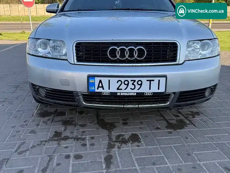 Audi A4 2002, фото з оголошення 2 з 16, VIN WAUZZZ8E93A182911