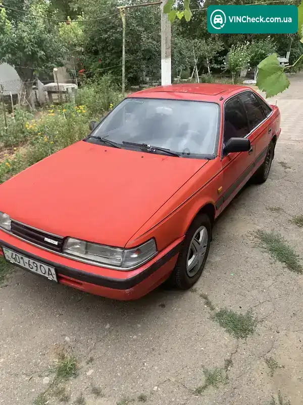 Mazda 626 1992, фото з оголошення 1 з 7, VIN JMZGD14E201180543