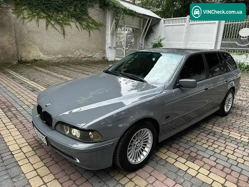 BMW 5 Series 2001, фото з оголошення 1 з 20, VIN WBADP810X0GV55858