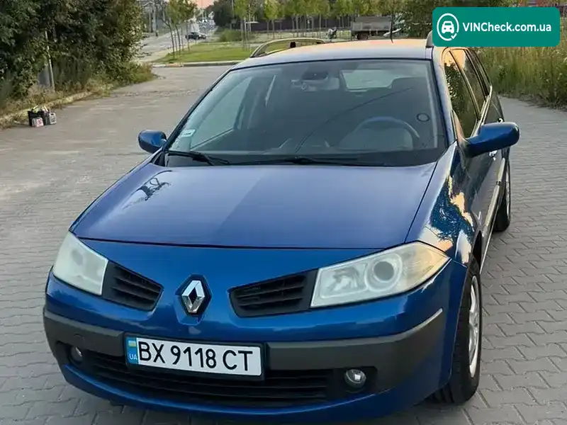 Renault Megane 2006, фото з оголошення 1 з 20, VIN VF1KM1R0H36620416
