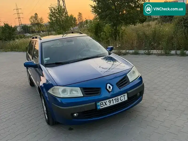 Renault Megane 2006, фото з оголошення 2 з 20, VIN VF1KM1R0H36620416