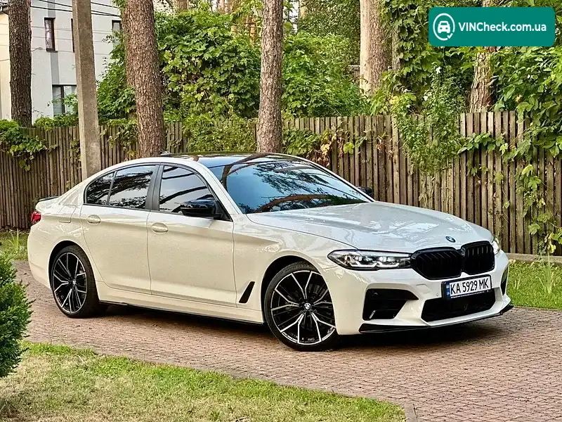 BMW 5 Series 2022, фото з оголошення 1 з 20, VIN WBA71AG050CK18616