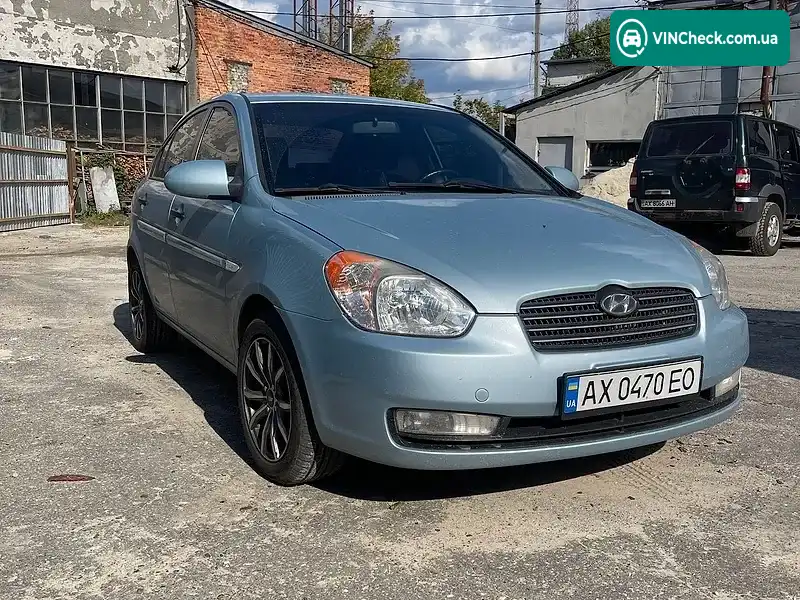 Hyundai Accent 2008, фото з оголошення 1 з 16, VIN Y6LCM41AP8L202307