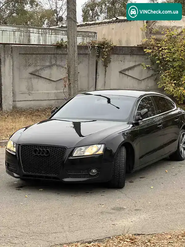 Audi A5 Sportback 2009, фото з оголошення 1 з 19, VIN WAUZZZ8T8AA041176