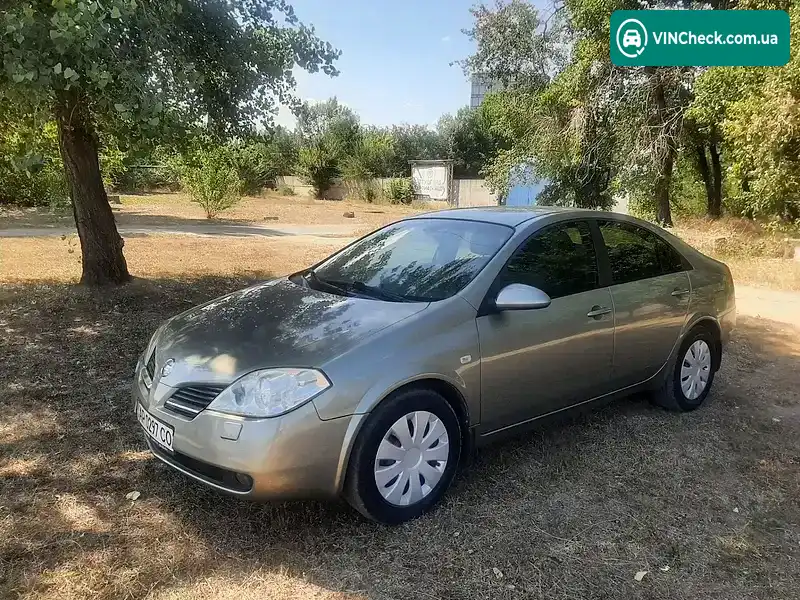 Nissan Primera 2006, фото з оголошення 2 з 16, VIN SJNBBAP12U2286590