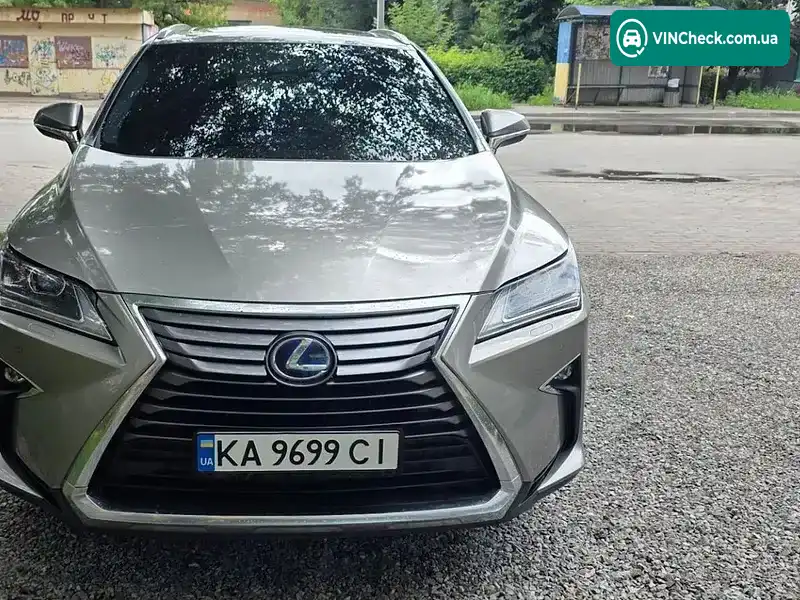 Lexus RX 2017, фото з оголошення 2 з 9, VIN 2T2BGMCAXHC012251
