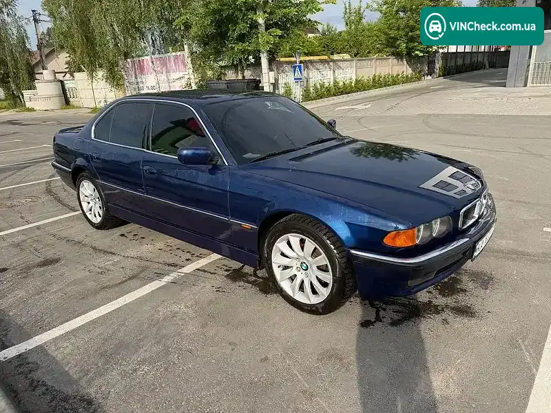BMW 7 Series 1999, фото з оголошення 1 з 10, VIN WBAGE61060DN44316