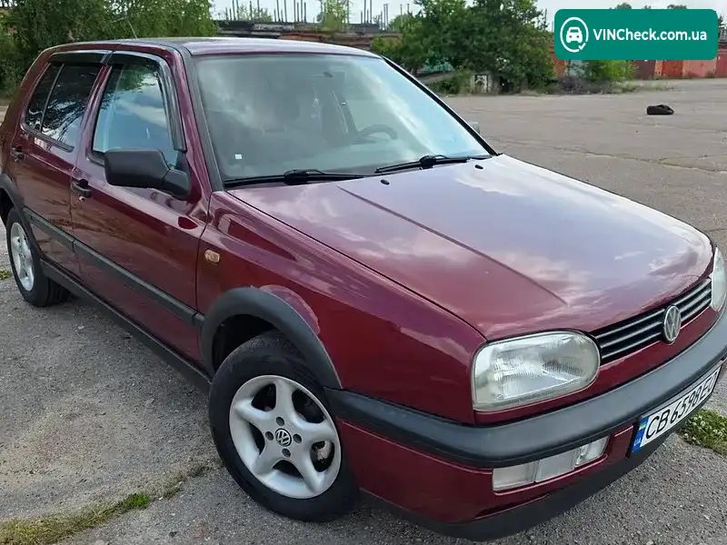 Volkswagen Golf 1997, фото з оголошення 2 з 15, VIN WVWZZZ1HZVW458282