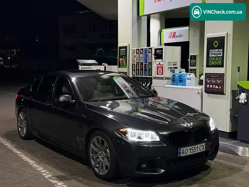 BMW 5 Series 2013, фото з оголошення 2 з 7, VIN WBA5B3C5XED533138