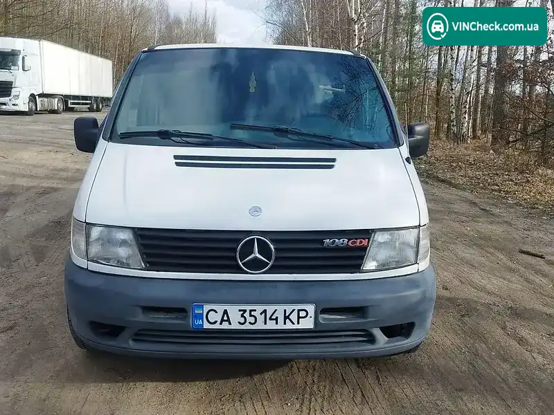 Mercedes-Benz Vito 2001, фото з оголошення 2 з 15, VIN VSA63809413394671