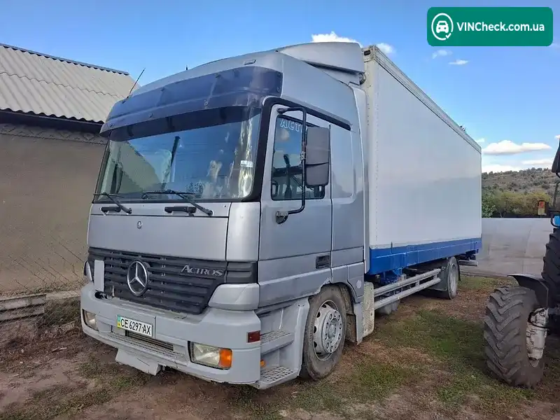 Mercedes-Benz Actros 1999, фото з оголошення 1 з 6, VIN WDB9500461K408432