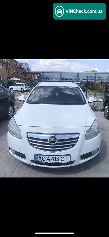 Opel Insignia 2013, фото з оголошення 1 з 5, VIN W0LGT8EM6D1073419