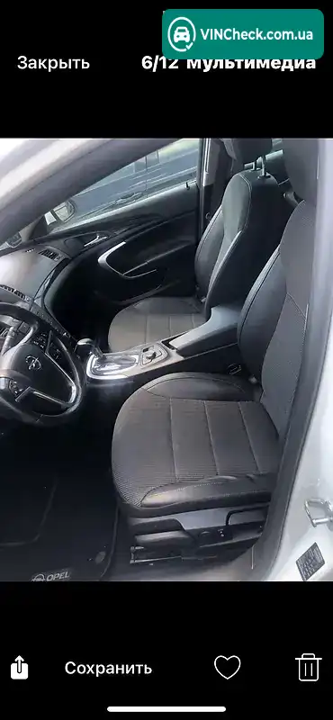 Opel Insignia 2013, фото з оголошення 2 з 5, VIN W0LGT8EM6D1073419
