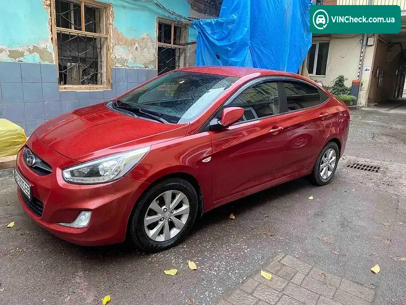 Hyundai Accent 2013, фото з оголошення 1 з 8, VIN Z94CU41CADR208615
