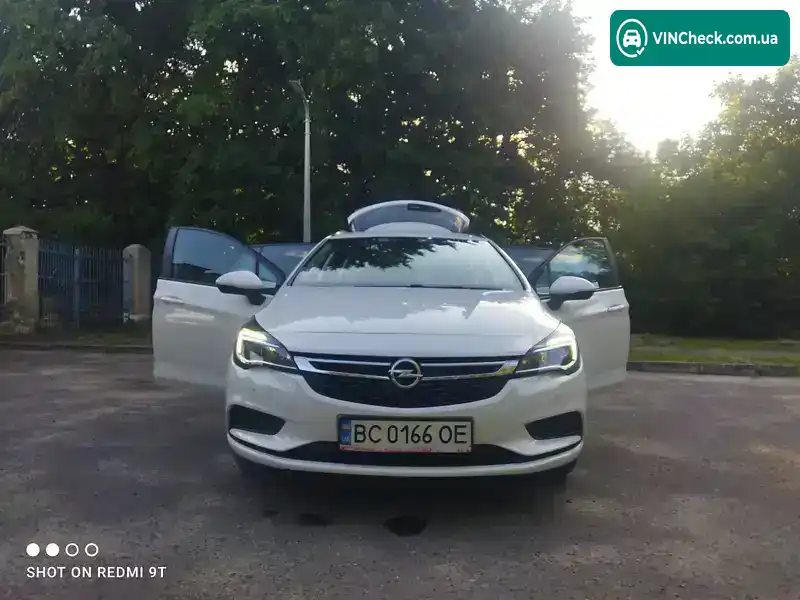 Opel Astra 2018, фото з оголошення 2 з 15, VIN W0VBD8EN2K8015996