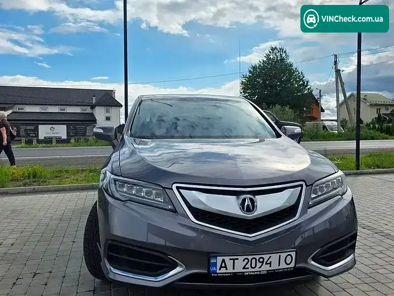 Acura RDX 2016, фото з оголошення 1 з 12, VIN 5J8TB4H56HL024457