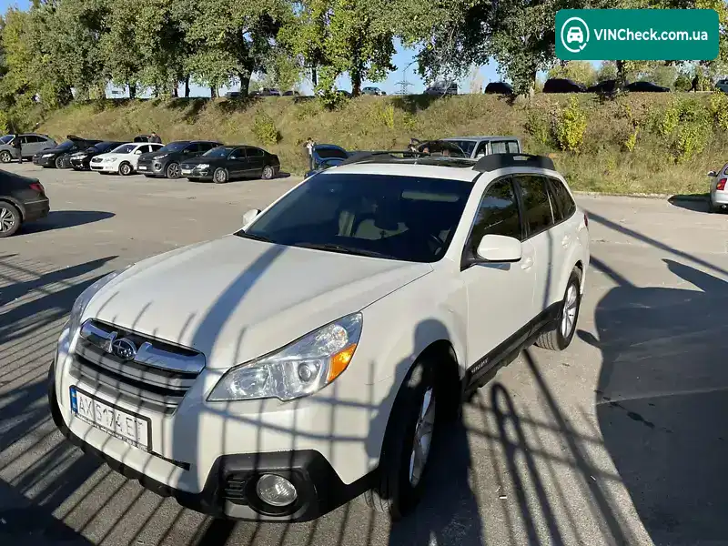 Subaru Outback 2014, фото з оголошення 1 з 2, VIN 4S4BRCMC6E3289441