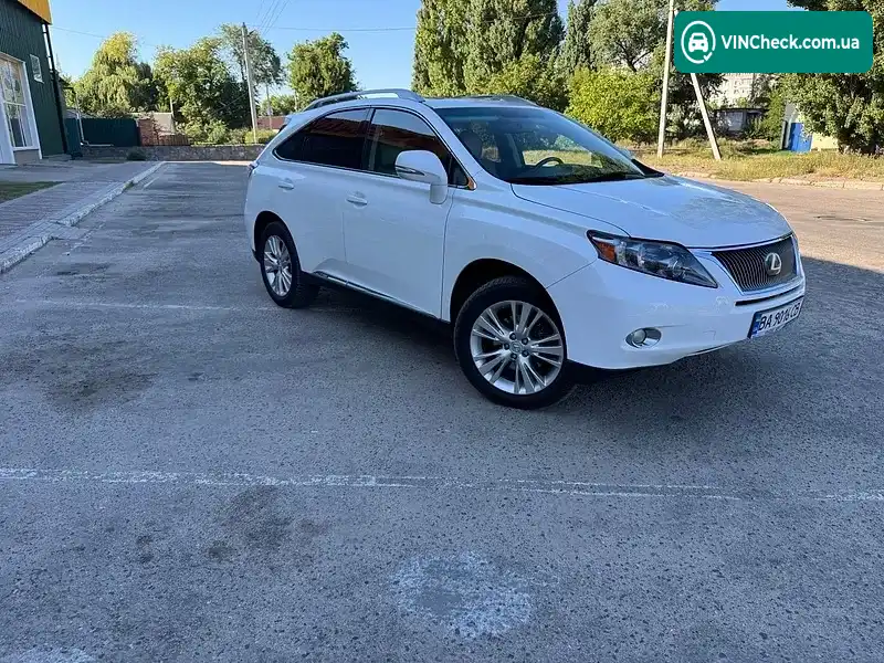 Lexus RX 2010, фото з оголошення 1 з 20, VIN JTJBC1BA0A2018268