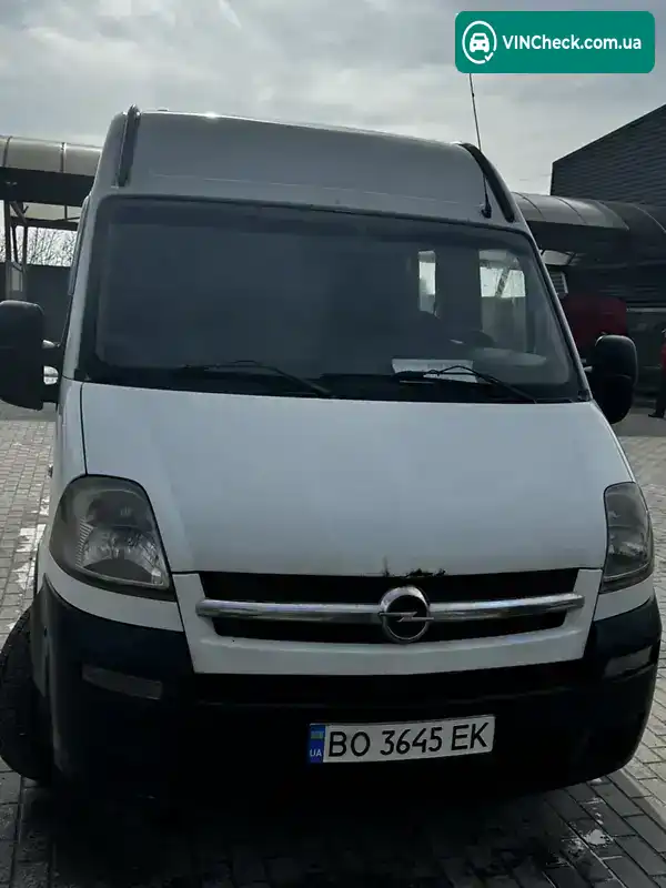 Opel Movano 2005, фото з оголошення 1 з 11, VIN VN1F9CVH534809970