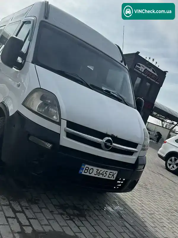 Opel Movano 2005, фото з оголошення 2 з 11, VIN VN1F9CVH534809970