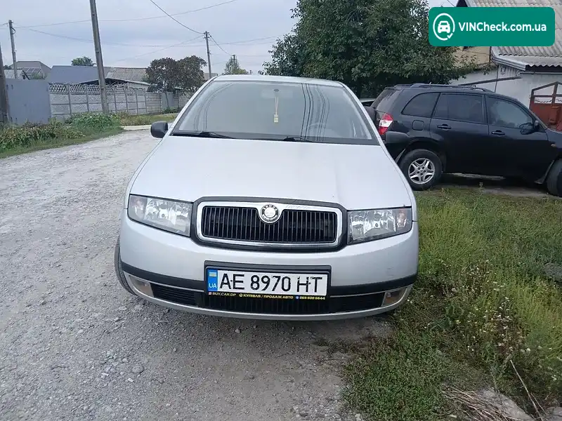Skoda Fabia 2001, фото з оголошення 2 з 12, VIN TMBDB16Y823391558