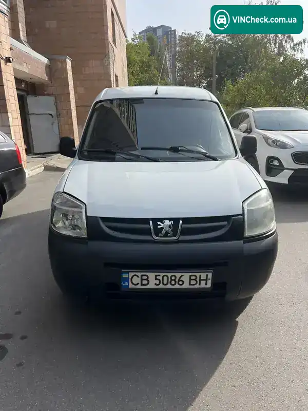 Peugeot Partner 2010, фото з оголошення 1 з 6, VIN VF3GBWJYBAX511455
