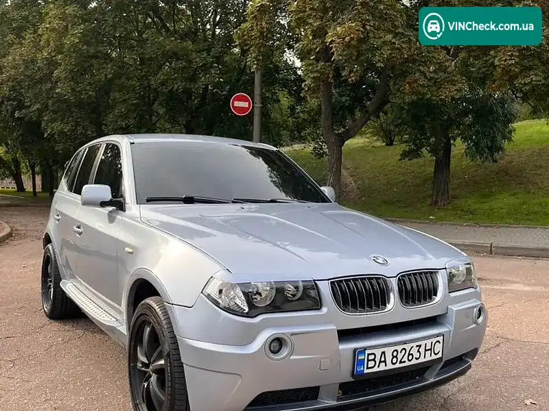BMW X3 2004, фото з оголошення 1 з 12, VIN WBAPB510X0WD39852