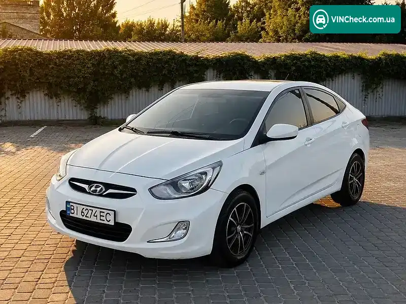 Hyundai Accent 2011, фото з оголошення 1 з 20, VIN Z94CU41CABR093911