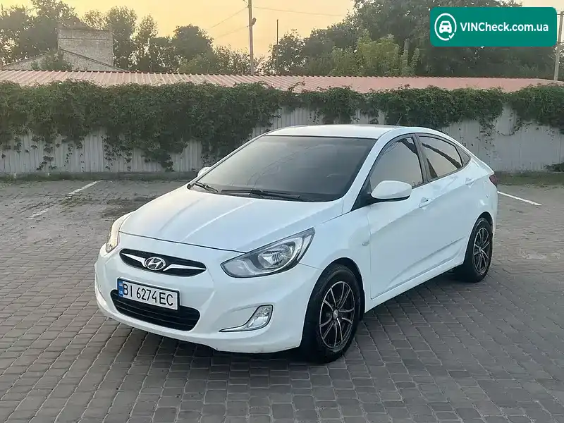 Hyundai Accent 2011, фото з оголошення 2 з 20, VIN Z94CU41CABR093911