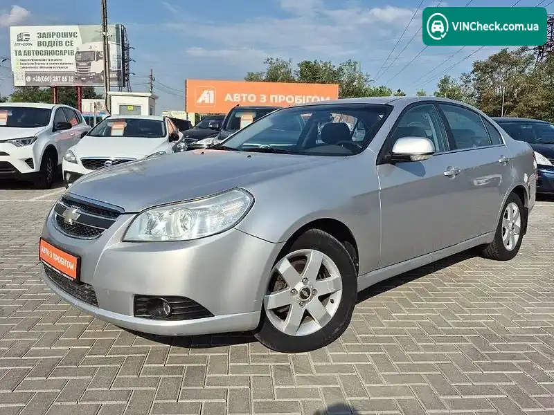 Chevrolet Epica 2006, фото з оголошення 1 з 20, VIN KL1LF69KE7B024893