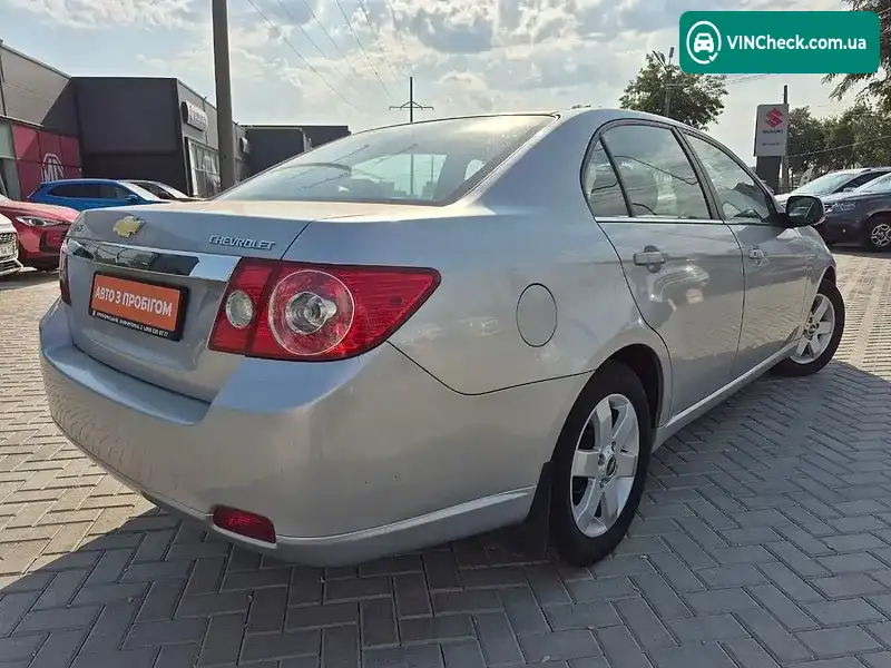 Chevrolet Epica 2006, фото з оголошення 2 з 20, VIN KL1LF69KE7B024893