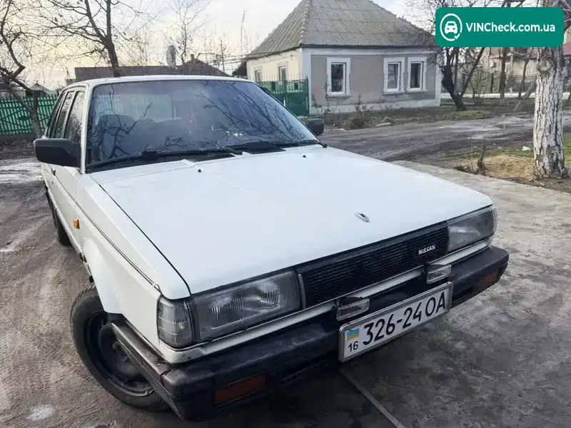 Nissan Sunny 1987, фото з оголошення 1 з 6, VIN JN10WHB12U0000111