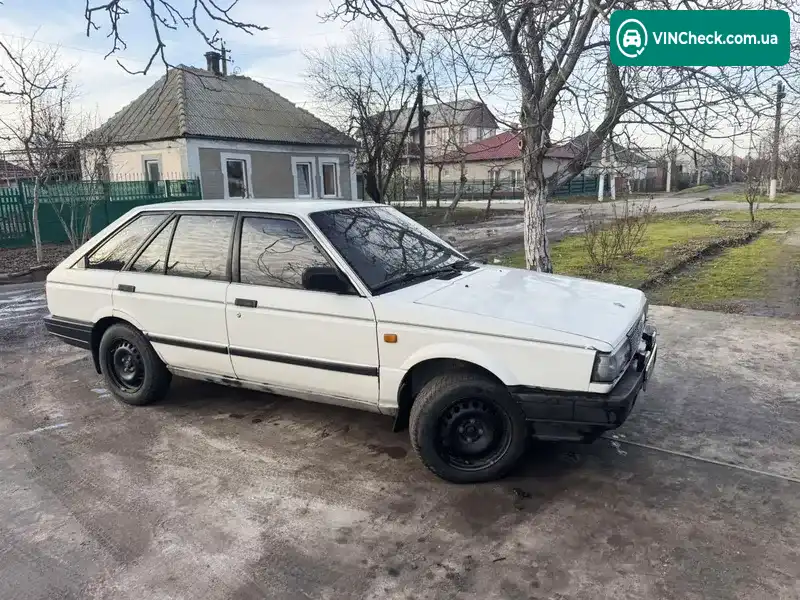 Nissan Sunny 1987, фото з оголошення 2 з 6, VIN JN10WHB12U0000111