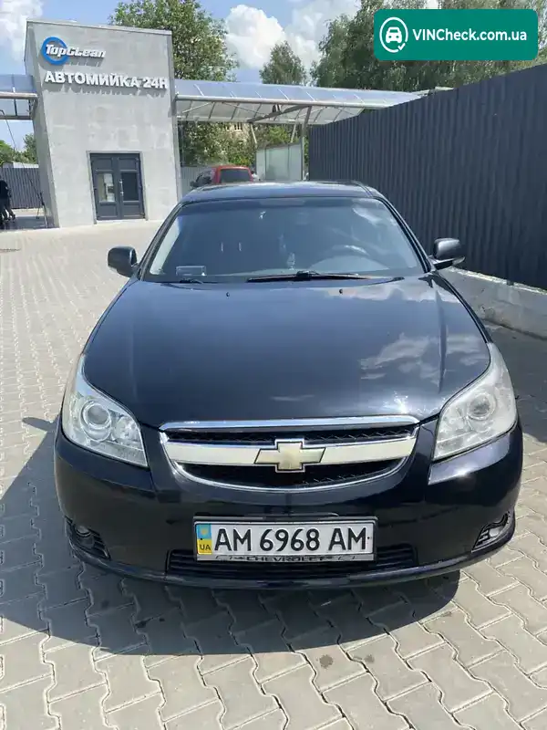 Chevrolet Epica 2006, фото з оголошення 1 з 14, VIN KL1LF69KE7B022680