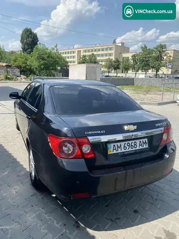 Chevrolet Epica 2006, фото з оголошення 2 з 14, VIN KL1LF69KE7B022680