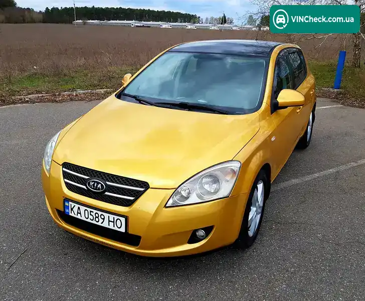 Kia Ceed 2008, фото з оголошення 1 з 20, VIN Y6LFF24238L004378