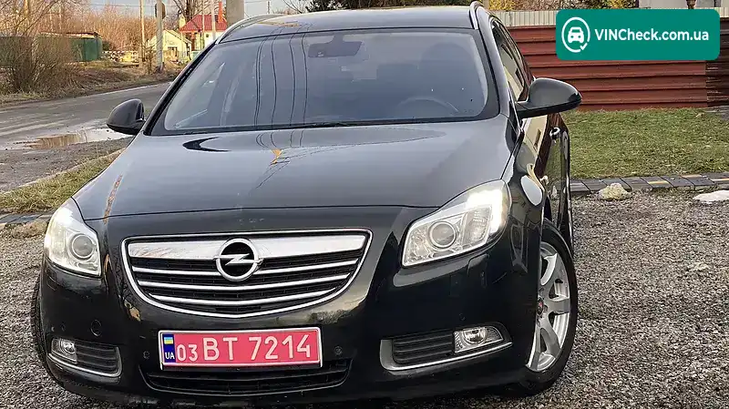 Opel Insignia 2011, фото з оголошення 1 з 20, VIN W0LGM8EM4A1072019