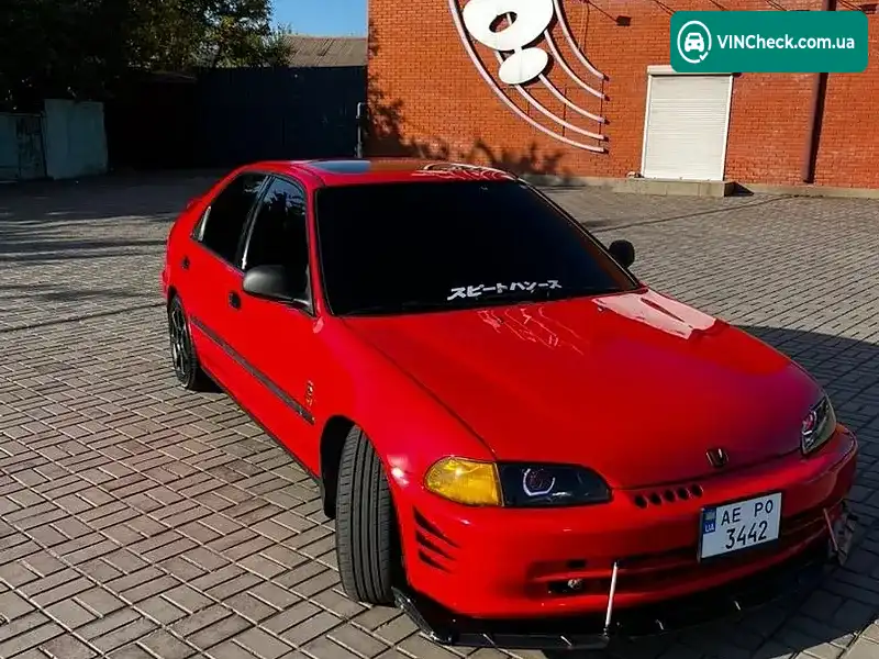 Honda Civic 1995, фото з оголошення 2 з 19, VIN JHMEG85500S311731
