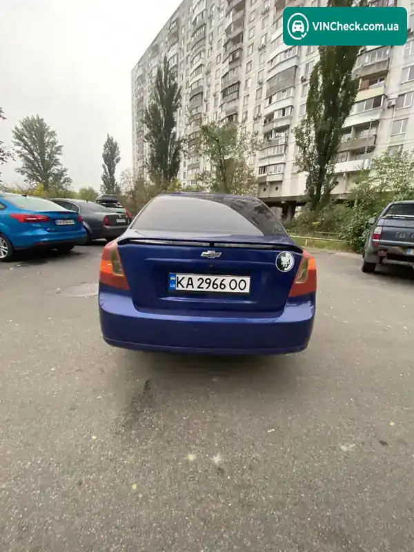 Chevrolet Lacetti 2004, фото з оголошення 2 з 11, VIN KLANNF19614K93622