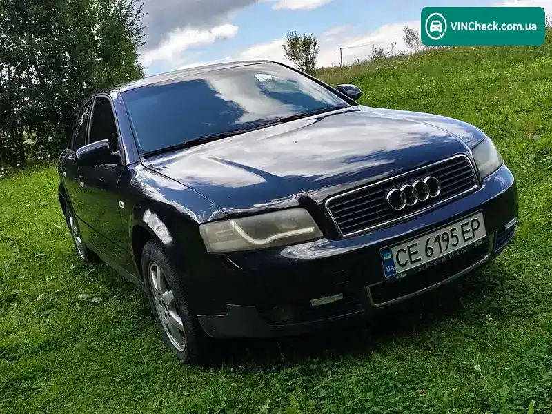 Audi A4 2001, фото з оголошення 2 з 20, VIN WAUZZZ8EX2A037049