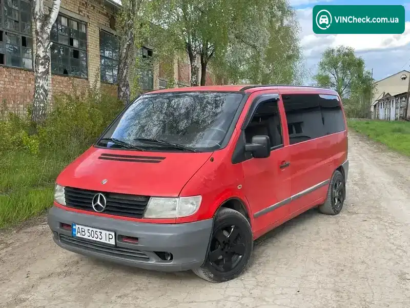 Mercedes-Benz Vito 2002, фото з оголошення 1 з 10, VIN WDF63809413462927