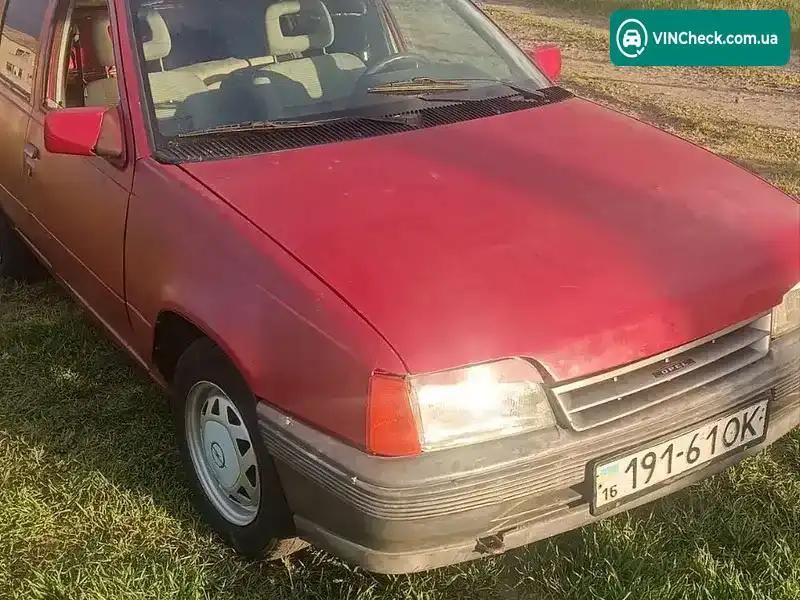 Opel Kadett 1991, фото з оголошення 2 з 12, VIN W0L000034M5203696