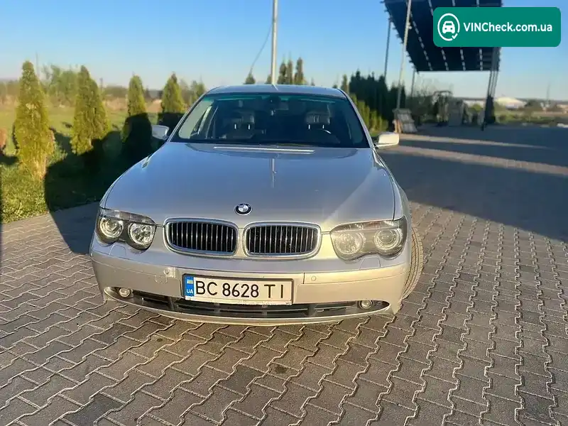 BMW 7 Series 2003, фото з оголошення 2 з 21, VIN WBAGM21050DR45061