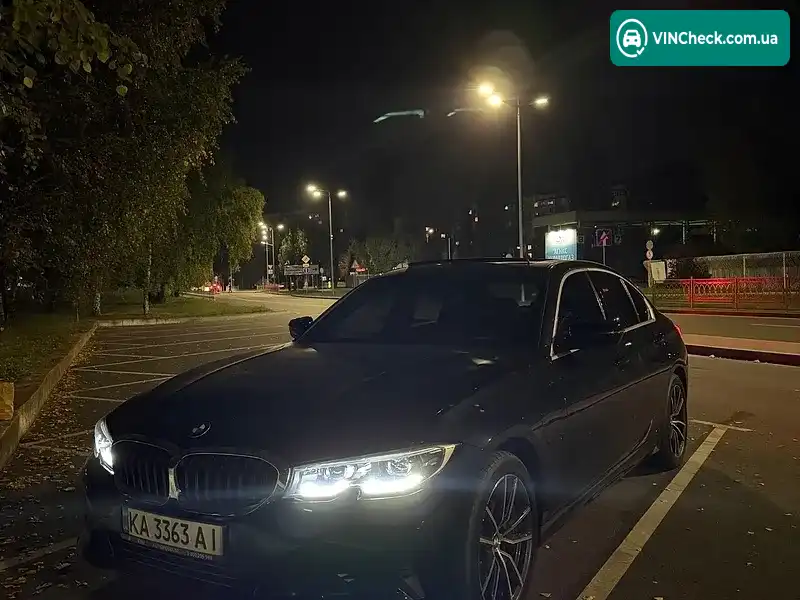 BMW 3 Series 2021, фото з оголошення 1 з 12, VIN 3MW5P9J08M8B89381