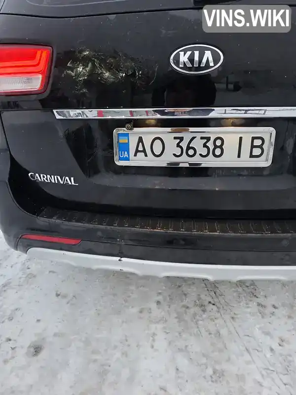 Kia Carnival 2014, фото з оголошення 2 з 17, VIN KNAMC81ABFS044976