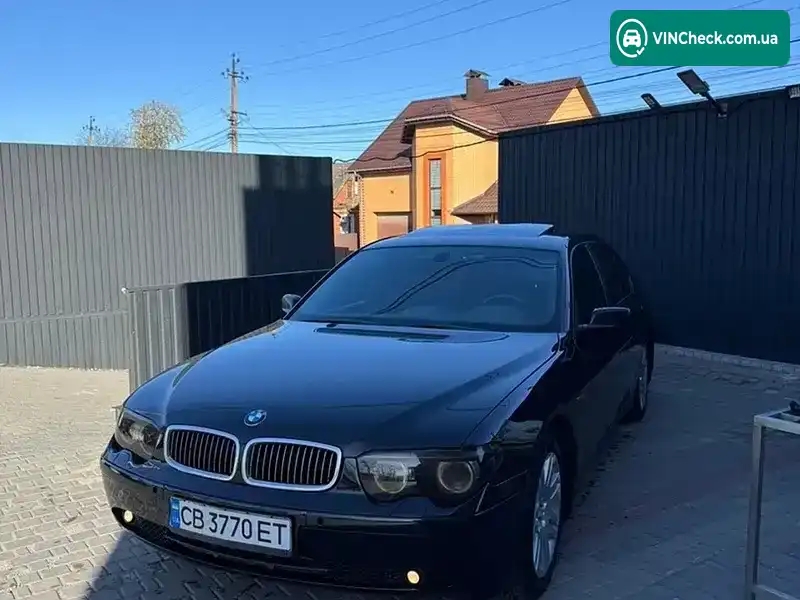 BMW 7 Series 2003, фото з оголошення 1 з 21, VIN WBAGM41010DS00223