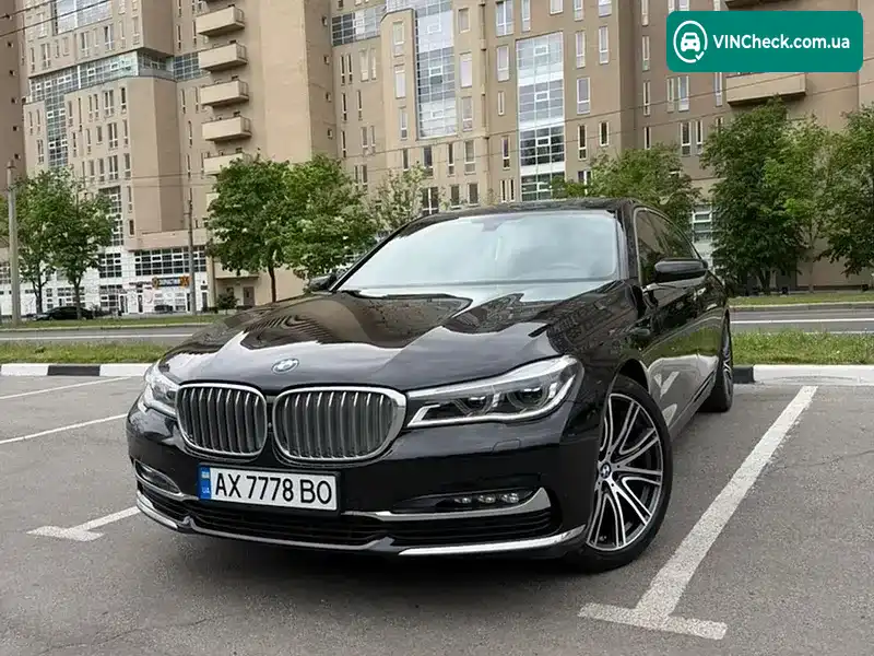 BMW 7 Series 2017, фото з оголошення 1 з 21, VIN WBA7G41090G799149