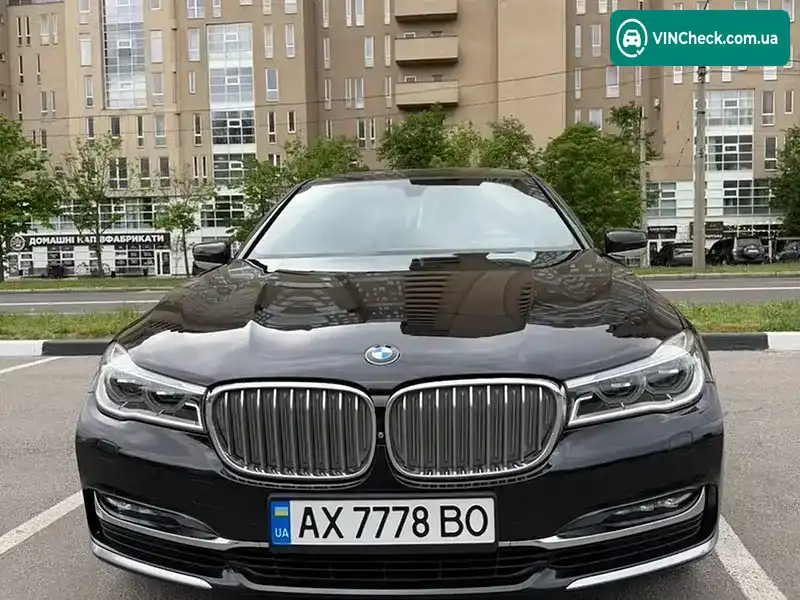 BMW 7 Series 2017, фото з оголошення 2 з 21, VIN WBA7G41090G799149