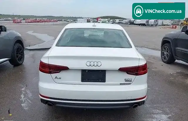 Audi A4 2018, фото з оголошення 1 з 7, VIN WAUDNAF45JN017333