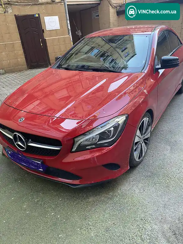Mercedes-Benz CLA-Class 2018, фото з оголошення 1 з 10, VIN WDD1173431N682026
